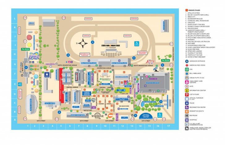 map of wisconsin state fair