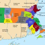 State Map Of Massachusetts And Travel Information | Download Free For State College Zip Code Map