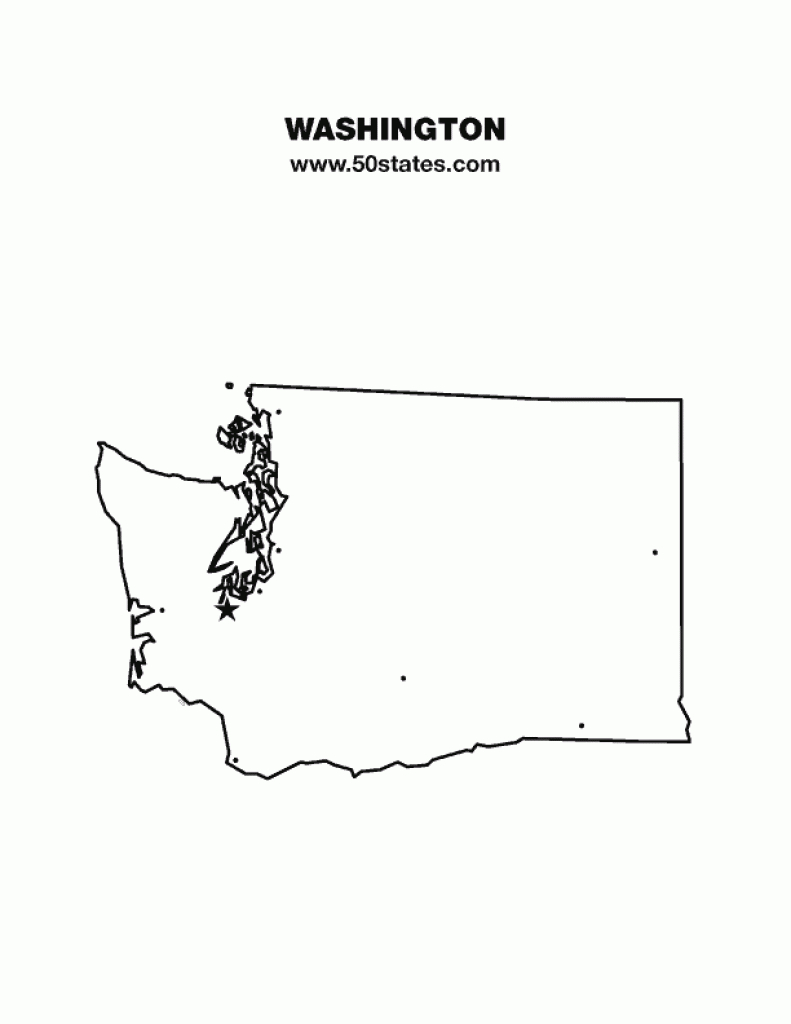 State Map Outlines | : D I Y : In 2018 | Pinterest | Map, State Map in Washington State Map Outline