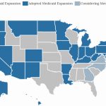 State Medicaid Expansion Map For Medicaid Expansion States Map