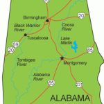 State Of Alabama Road Map   Free Printable Maps With Alabama State Map Printable