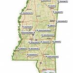 State Park Lakes For Mississippi State Parks Map