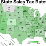 State Sales Tax Rate | About Usa | Pinterest | Tax Rate And Sales Tax With Regard To Sales Tax By State Map
