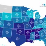 State Sales Tax: State Sales Tax Break Within Us State Tax Map