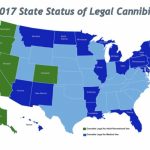 State Will Weigh Cost, Benefits Of Recreational Cannabis Throughout Legal Marijuana States Map 2017