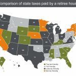 States With The Highest (And Lowest) Taxes For Retirees | Money For Retirement Friendly States Map