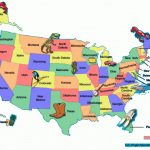 Student State Facts Throughout United States Map Kid Friendly