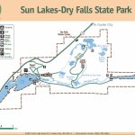 Sun Lakes  Dry Falls State Park   Grand Coulee Intended For Sun Lakes State Park Site Map