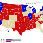 Swing States To Watch In The 2016 Election Intended For Map Of Red States And Blue States 2016