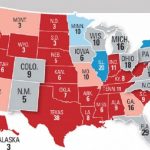 Swing States With The Most Electoral Votes In The 2016 U.s. Inside 2016 Electoral Map By State