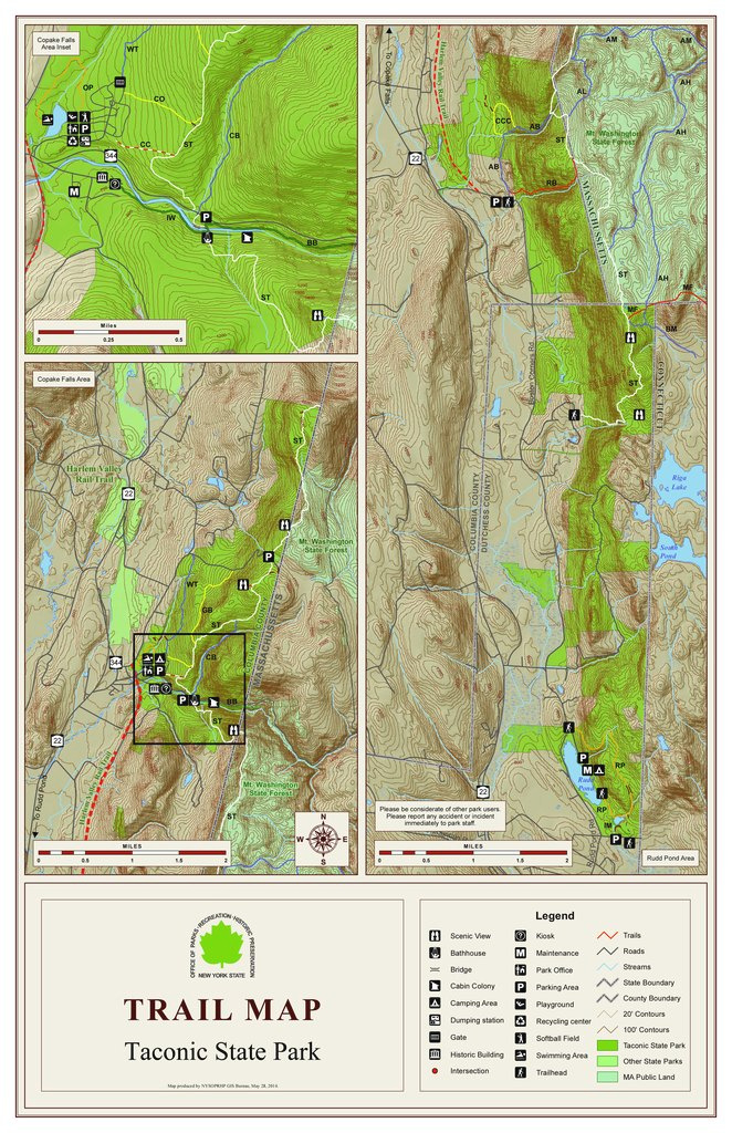 Taconic State Park - Maplets regarding Taconic State Park Trail Map