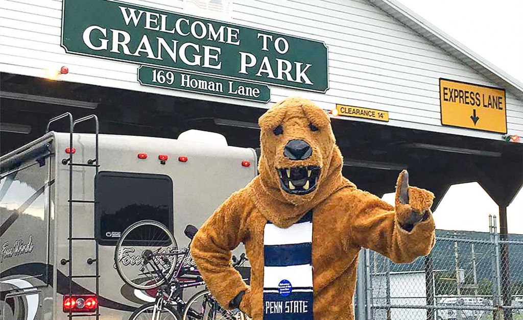 Tailgate This 2018 Psu Football Season At Grange Park! with regard to Penn State Rv Parking Map