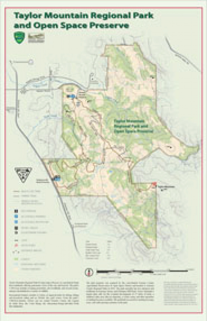 Taylor Mountain Regional Park And Open Space Preserve within Penn State Rv Parking Map