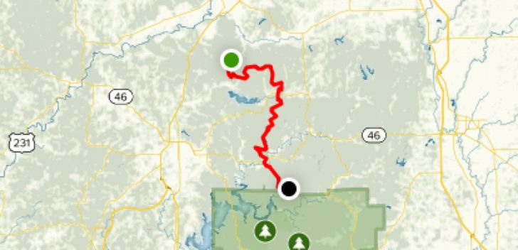 Morgan Monroe State Forest Hunting Map
