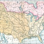 Territorial Growth Of The United States In Growth Of The United States To 1853 Map