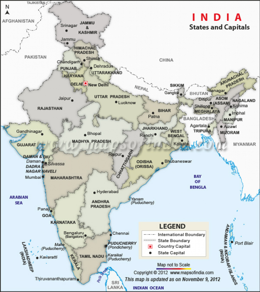 Test3 | Your Blog Description within India Map With States And Capitals