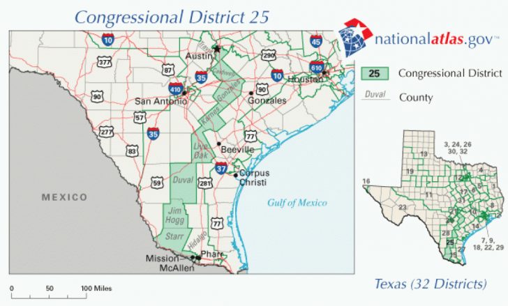 Texas State House Of Representatives District Map