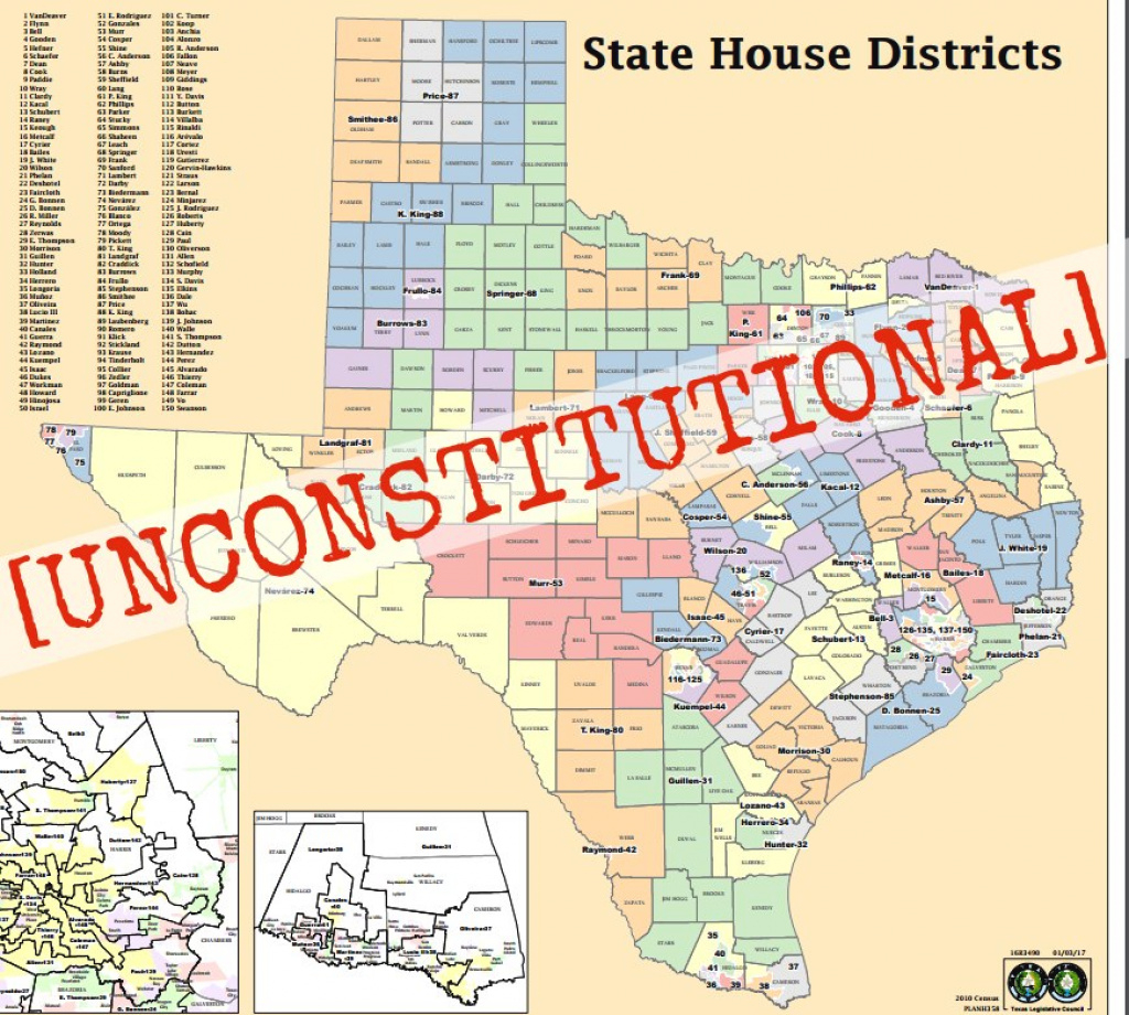 Texas Federal Court Finds Discriminatory Intent In Congressional in Texas State House District Map