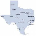 Texas Map Simple In Texas Map State Cities