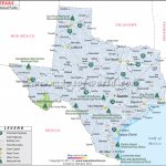 Texas National Parks Map, List Of National Parks In Texas Within Texas State Parks Map