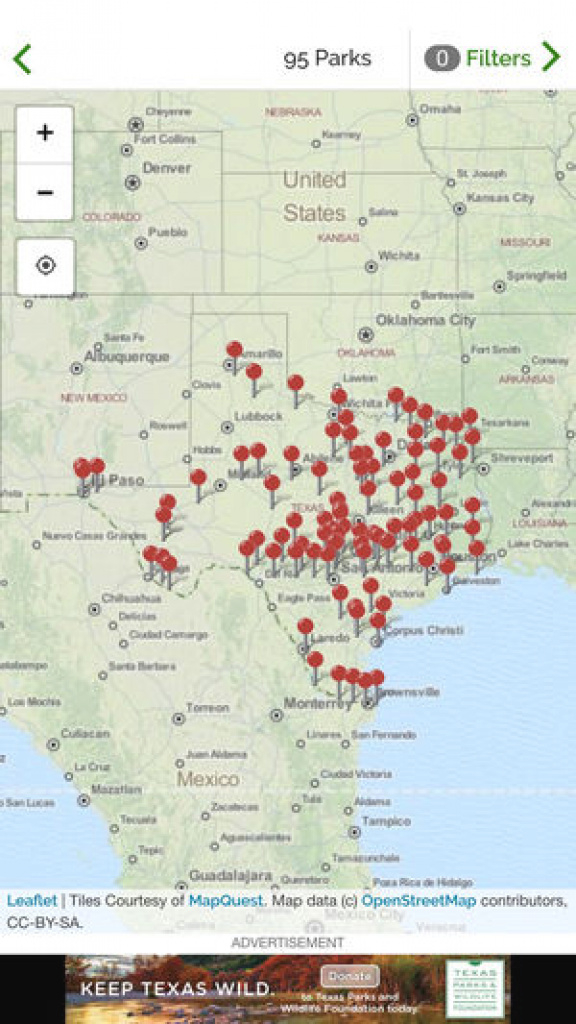 Texas State Park Guide On The App Store in Texas State Parks Map