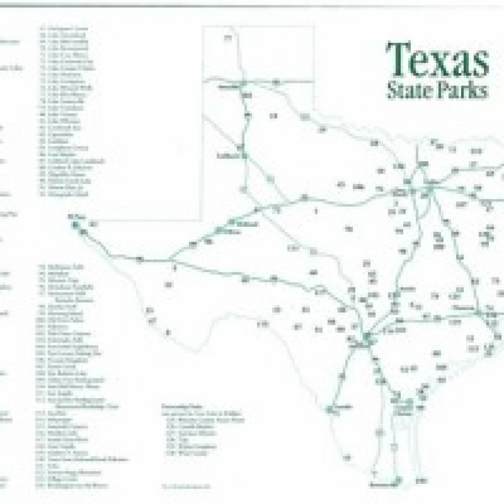 Texas State Parks Map - Park Imghd.co intended for Texas State Parks Map