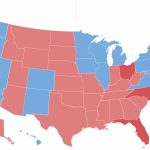 The Electoral Map Looks Challenging For Trump   The New York Times Pertaining To Trump Support By State Map