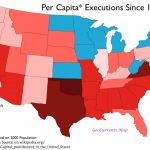 The Geography Of The Death Penalty In The United States | Geocurrents Intended For Death Penalty States Map