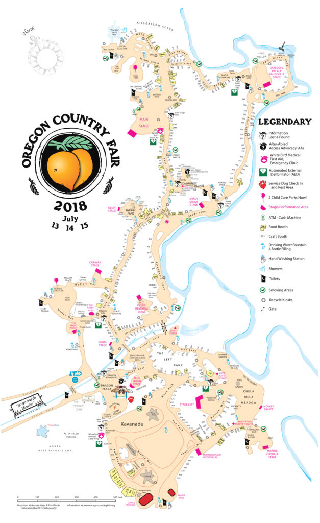 The Map « Oregon Country Fair regarding Oregon State Fairgrounds Map