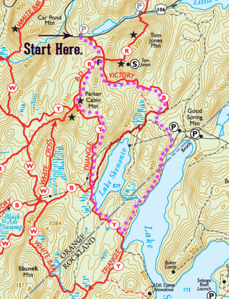 The Sebago Trails - | My Harriman inside Harriman State Park Trail Map