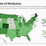 The U.s. Legal Marijuana Industry Is Booming Inside States Where Weed Is Legal Map