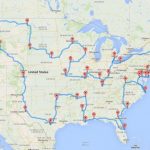 The Ultimate U.s. Road Trip, According To A Data Scientist   Curbed With United States Road Trip Map
