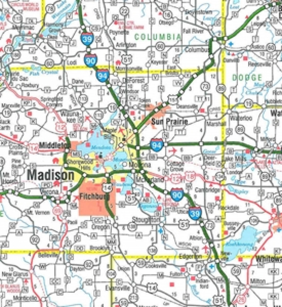 Themapstore | Wisconsin State Highway Map with regard to State Highway Map