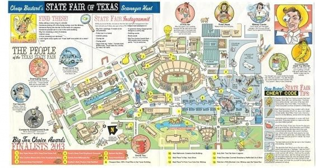 This Is The Only Map You Need For State Fair Of Texas Parks Pdf intended for Texas State Fair Map Pdf