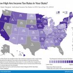 Top State Marginal Income Tax Rates 2015   Skloff Financial Group Inside Tax Rates By State Map