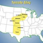 Tornado Alley Moves Eastward | Krcu Regarding Tornado Alley States Map