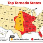 Tornado Country | Scholastic News Online | Scholastic Inside Tornado Alley States Map