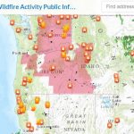 Track Wildfires Across The Western Us With Interactive Esri Maps Intended For Wa State Fire Map