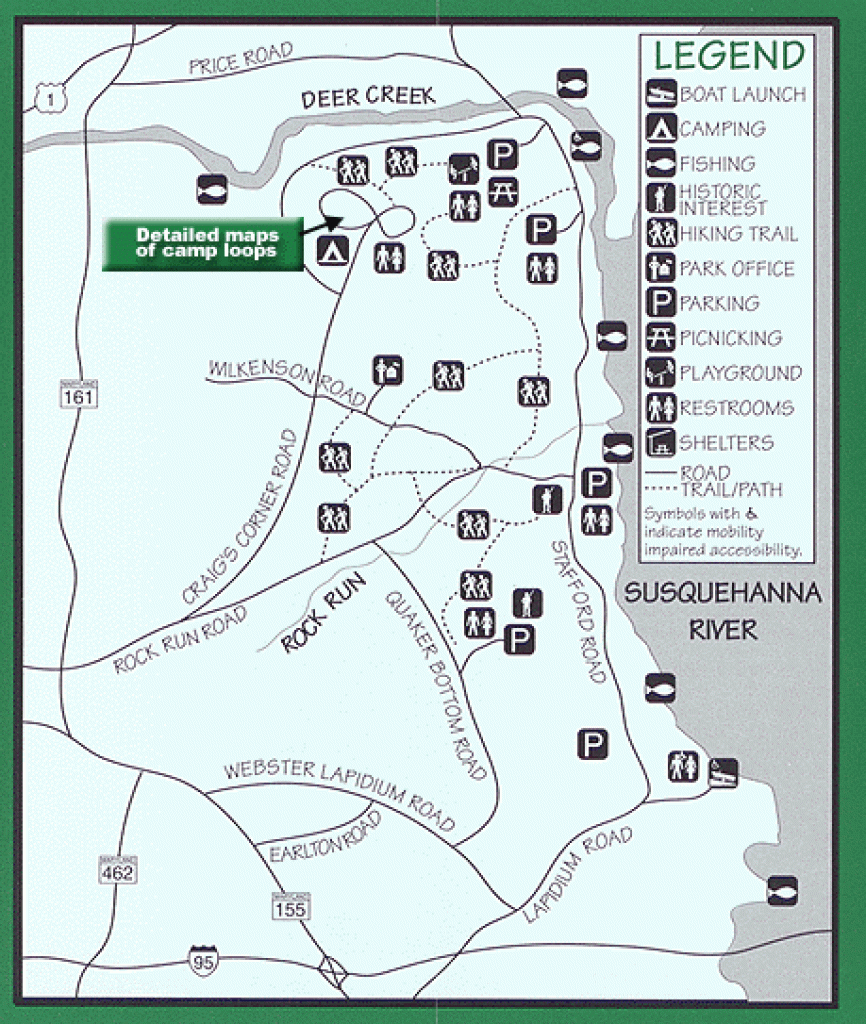 Trail Guide At Susquehanna State Park | Where I Should Be Right Now in Susquehanna State Park Camping Map