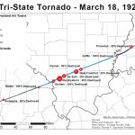 Tri State Tornado Map   U.s. Tornadoes Within Tri State Map