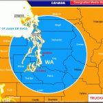 Truck Ads® | Seattle Tacoma Designated Market Map | A D M A P Throughout Dma Map By State