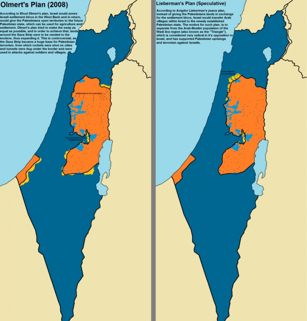 Two Ways To Swap Lands In A Two State Solutionbolter21 On Deviantart intended for Palestine Two State Solution Map