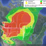 U.s. Air Quality: Heavy Smoke Over Canada And Pacific Northwest For Smoke Map Washington State