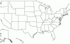 U S Map Outline – Bino.9Terrains.co pertaining to Blank State Map