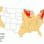 U.s. Maps And Statistics | Aldf Regarding Lyme Disease By State Map