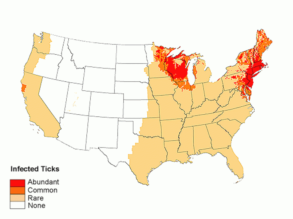 U.s. Maps And Statistics | Aldf regarding Lyme Disease By State Map