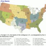 U.s. River Basins | Monitoring References | National Centers For Throughout Watershed Map Of The United States