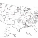 United State Map Capitals Printable Us Map States With Capitals Us In 50 States And Capitals Blank Map