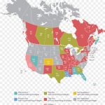 United States Canada Map Vector Graphics Cartography   Study Tools Pertaining To United States Canada Map