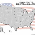 United States Electoral College Votesstate | Britannica With Electoral Votes By State Map